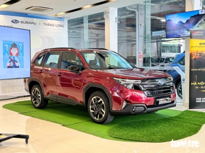 Subaru Forester 2025 ra mắt Việt Nam: Giá từ 1,299 tỉ đồng, nhập Nhật, nâng cấp ADAS